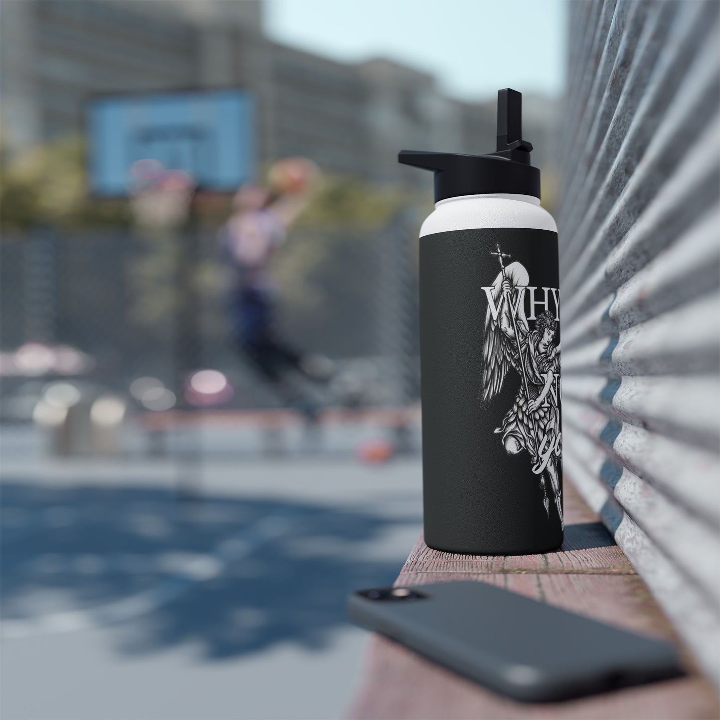 Saint Michael - Stainless Steel Water Bottle