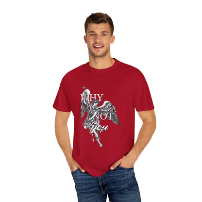 Saint Michael - Unisex Garment-Dyed T-shirt