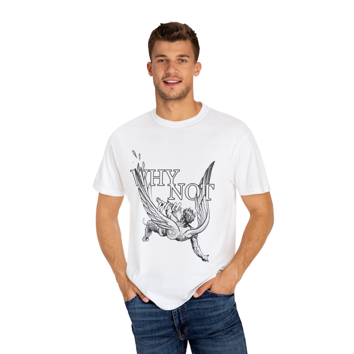 Icarus - Unisex Garment-Dyed T-shirt
